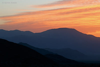 Mountains at Sunrise