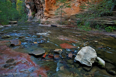 West Fork of Oak Creek in autumn